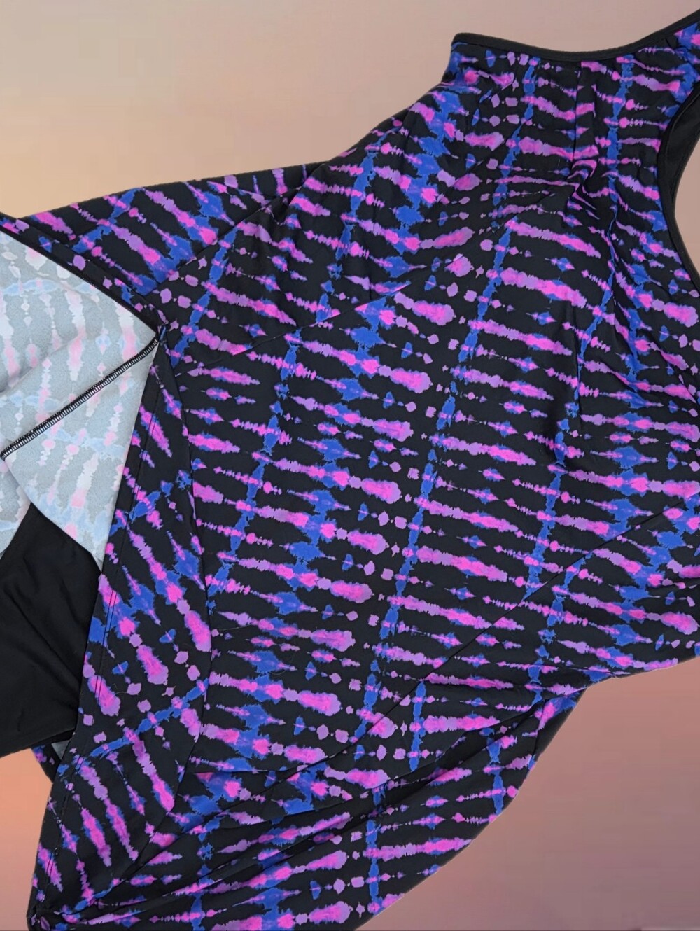 Women's Tie-Dye One-Piece dress Swimsuit women size size 34 (5X)